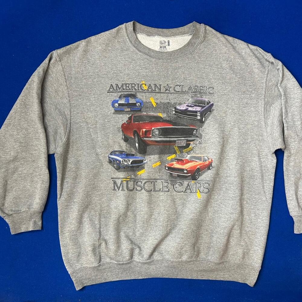 car graphic sweater